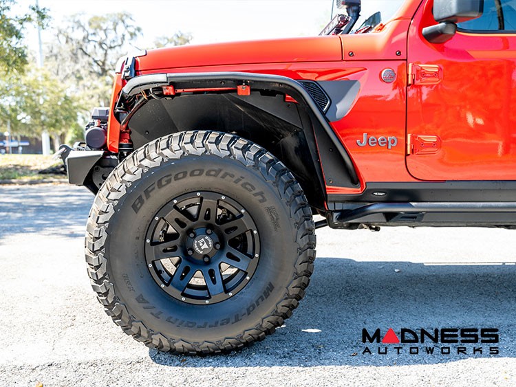 Jeep Wrangler JL Fender Flare Front Rugged Ridge Metal Max